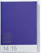 MARK'S Taschenkalender A5 vertikal, COLORS, Purple 2015