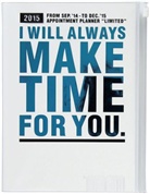 MARK'S Taschenkalender A5 vertikal, MAKE TIME, Turquoise 2015