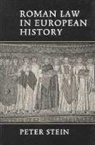 Stein Peter, Peter Stein - Roman Law in European History