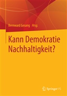 Bernwar Gesang, Bernward Gesang - Kann Demokratie Nachhaltigkeit?