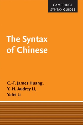 C. J. James Huang, C. -T James Huang, C. T. James Huang, C. -T. James Huang, C. T. James Li Huang, C.-T. James (Harvard University Huang... - Syntax of Chinese