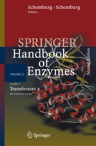 Dietmar Schomburg, Ida Schomburg - Springer Handbook of Enzymes - 37: Class 2 Transferases X