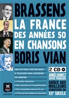 Youmna Tohmé - Brassens, Boris Vian - La France des années 50 en Chansons, m. 2 Audio-CDs