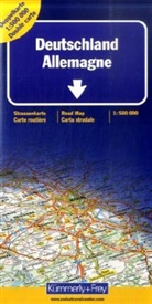 Hallwag Kümmerly+Frey AG - Allemagne carte double 1:500'000