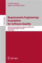Inge van de Weerd, Camill Salinesi, Camille Salinesi, van de Weerd, van de Weerd, Inge van de Weerd... - Requirements Engineering: Foundation for Software Quality