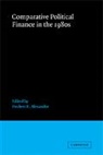 Herbert E. Alexander, Herbert E. Alexander - Comparative Political Finance in the 1980s