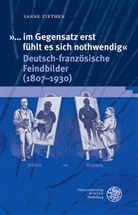 Sanne Ziehten, Sanne Ziethen - Im Gegensatz erst fühlt es sich nothwendig . Deutsch-französische Feindbilder (1807-1930 )