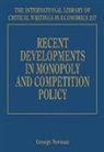 George Norman, George Norman - Recent Developments in Monopoly and Competition Policy