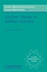 H.p.f.swinnerton- Dyer, H. P. F. Swinnerton-Dyer, J. W. S. Cassels, N. J. Hitchin - Analytic Theory of Abelian Varieties