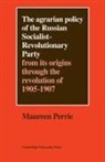Perrie Maureen, Maureen Perrie - Agrarian Policy of the Russian Socialist-Revolutionary Party