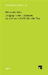 Immanuel Kant, Jürge Zehbe, Jürgen Zehbe - Geographische und andere naturwissenschaftliche Schriften