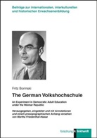 Fritz Borinski, Martha Friedenthal-Haase - The German Volkshochschule