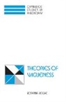 Rosanna Keefe, Rosanna (University of Sheffield) Keefe, Jonathan Dancy, Ernest Sosa - Theories of Vagueness