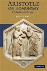 Julie K. Ward, Juliek. Ward - Aristotle on Homonymy