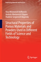 V. S. Bagotsky, Vladimir S. Bagotsky, Vladimir Sergeevich Bagotsky, A. N. Filippov, Anatoly N. Filippov, Anatoly Niko Filippov... - Structural Properties of Porous Materials and Powders Used in Different Fields of Science and Technology