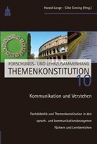 Haral Lange, Harald Lange, Sinning, Silke Sinning - Kommunikation und Verstehen