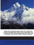 Hermann S. Reimarus, Hermann Sa Reimarus, Hermann Samuel Reimarus - Allgemeine Betrachtungen Ber Die Triebe