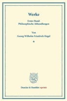 Georg W. Fr. Hegel, Georg Wilhelm Friedrich Hegel, Car Ludwig Michelet, Carl Ludwig Michelet, Carl Ludwig Michelet - Werke.
