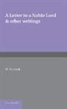 Edmund Burke, W. Murison, Murison W. - Letter to a Noble Lord and Other Writings