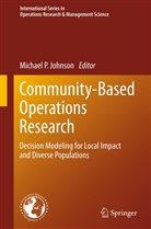 Michael Johnson, Michael P. Johnson, Michae P Johnson, Michael P Johnson - Community-Based Operations Research