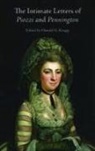 Hester Lynch Piozzi, Penelope Pennington, Hester Lynch Piozzi, Oswald G Knapp, Oswald G. Knapp - Intimate Letters of Piozzi and Pennington
