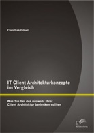 Christian Göbel - IT Client Architekturkonzepte im Vergleich: Was Sie bei der Auswahl Ihrer Client Architektur bedenken sollten