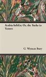 G. Wyman Bury - Arabia Infelix; Or, the Turks in Yamen