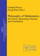 Peter, Peter, Georg Peter, Gerhar Preyer, Gerhard Preyer - Philosophy of Mathematics