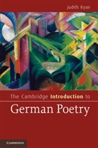 Judith Ryan - Cambridge Introduction to German Poetry