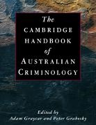 Adam Graycar, Adam (Australian Institute of Criminology Graycar, Adam Grabosky Graycar, Peter Grabosky, Adam Graycar, Graycar Adam - Cambridge Handbook of Australian Criminology