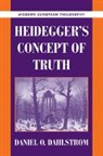 Daniel O. Dahlstrom, Daniel O. (Boston University) Dahlstrom - Heidegger''s Concept of Truth