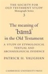Patrick H Vaughan, Patrick H. Vaughan - Meaning of Buma in the Old Testament