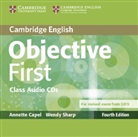 Annett Capel, Wendy Sharp - Objective First, Fourth edition: 2 Class Audio-CDs (Audiolibro)