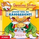 Geronimo Stilton, Robert Missler - Pfoten weg, du Käsegesicht!, Audio-CD (Audio book)