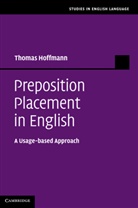 Thomas Hoffmann, Thomas (Professor Dr Hoffmann, Hoffmann Thomas - Preposition Placement in English