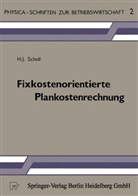 H -J Scholl, H. -J. Scholl, Hermann-Josef Scholl - Fixkostenorientierte Plankostenrechnung