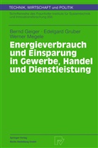 Bern Geiger, Bernd Geiger, Edelgar Gruber, Edelgard Gruber, Werner Megele - Energieverbrauch und Einsparung in Gewerbe, Handel und Dienstleistung