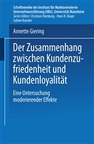 Annette Giering - Der Zusammenhang zwischen Kundenzufriedenheit und Kundenloyalität