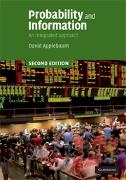 David Applebaum, David (University of Sheffield) Applebaum, Applebaum David - Probability and Information An Integrated Approach