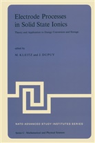 Dupuy, Dupuy, J. Dupuy, Kleitz, M Kleitz, M. Kleitz - Electrode Processes in Solid State Ionics