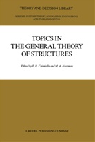 A Aizerman, A Aizerman, M. A. Aizerman, E. R. Caianiello, R Caianiello, E R Caianiello - Topics in the General Theory of Structures