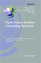 Manoel G. de Mendonça Neto, Manoel G de Mendonça Neto et al, Scott Hissam, Fabio Kon, Barbar Russo, Barbara Russo... - Open Source Systems: Grounding Research