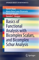 Danie Alpay, Daniel Alpay, Maria Elen Luna-Elizarrarás, Maria Elena Luna-Elizarrarás, Shapir, Michael Shapiro... - Basics of Functional Analysis with Bicomplex Scalars, and Bicomplex Schur Analysis