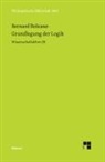 Bernard Bolzano, Friedric Kambartel, Friedrich Kambartel - Grundlegung der Logik