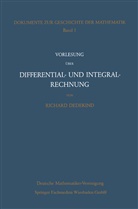 Richard Dedekind - Vorlesung über Differential- und Integralrechnung 1861/62