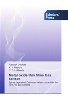 Rames Deokate, Ramesh Deokate, C D Lokhande, C. D. Lokhande, K Rajpure, K Y Rajpure... - Metal oxide thin films Gas sensor