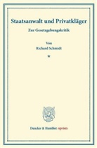 Richard Schmidt - Staatsanwalt und Privatkläger.