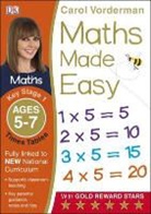 Carol Vorderman, Vorderman Carol - Maths Made Easy Times Tables Ages 5-7 Key Stage 1