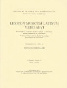 Michael Bernhard - Lexicon Musicum Latinum Medii Aevi 12. Faszikel - Fascicle 12 (minuo-musicus)