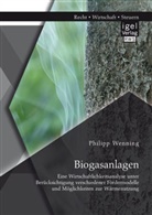 Philipp Wenning - Biogasanlagen: Eine Wirtschaftlichkeitsanalyse unter Berücksichtigung verschiedener Fördermodelle und Möglichkeiten zur Wärmenutzung